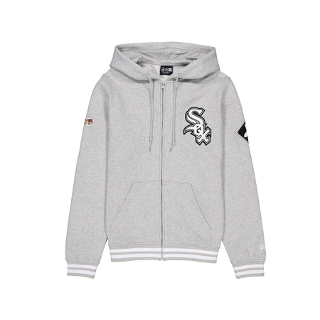 Chicago White Sox Gray Logo Select Full-Zip Hoodie