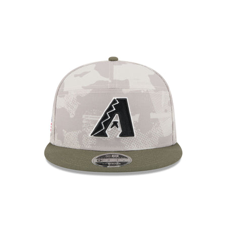 Arizona Diamondbacks Armed Forces Day 2025 9FIFTY Split Panel Snapback Hat