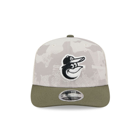 Baltimore Orioles Armed Forces Day 2025 9SEVENTY Trucker Hat