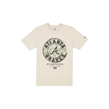 Atlanta Braves Armed Forces Day 2025 Stone T-Shirt
