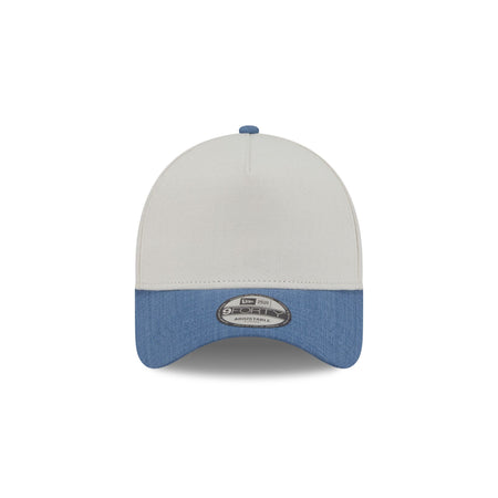 New Era Cap Earth Day Two-Tone Blue 9FORTY A-Frame Snapback Hat
