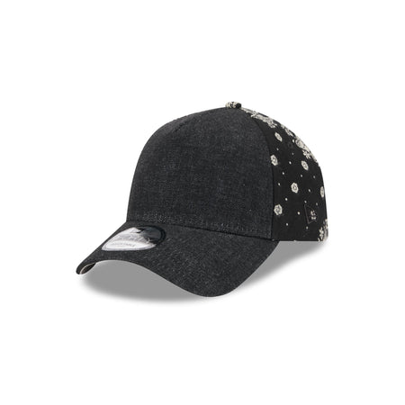New Era Cap Black Paisly 9FORTY A-Frame Adjustable Hat