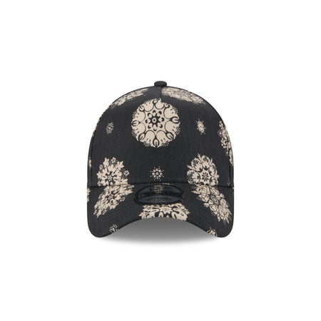 New Era Cap Navy Paisly 9FORTY A-Frame Snapback Hat