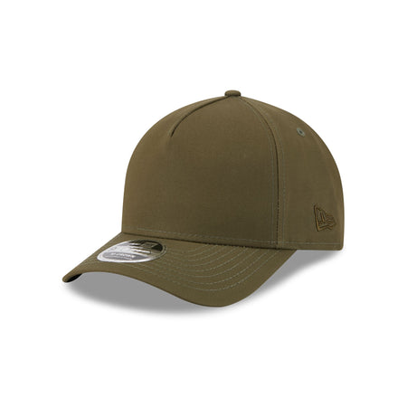 New Era Cap Olive Green 9FORTY M-Crown A-Frame Snapback Hat