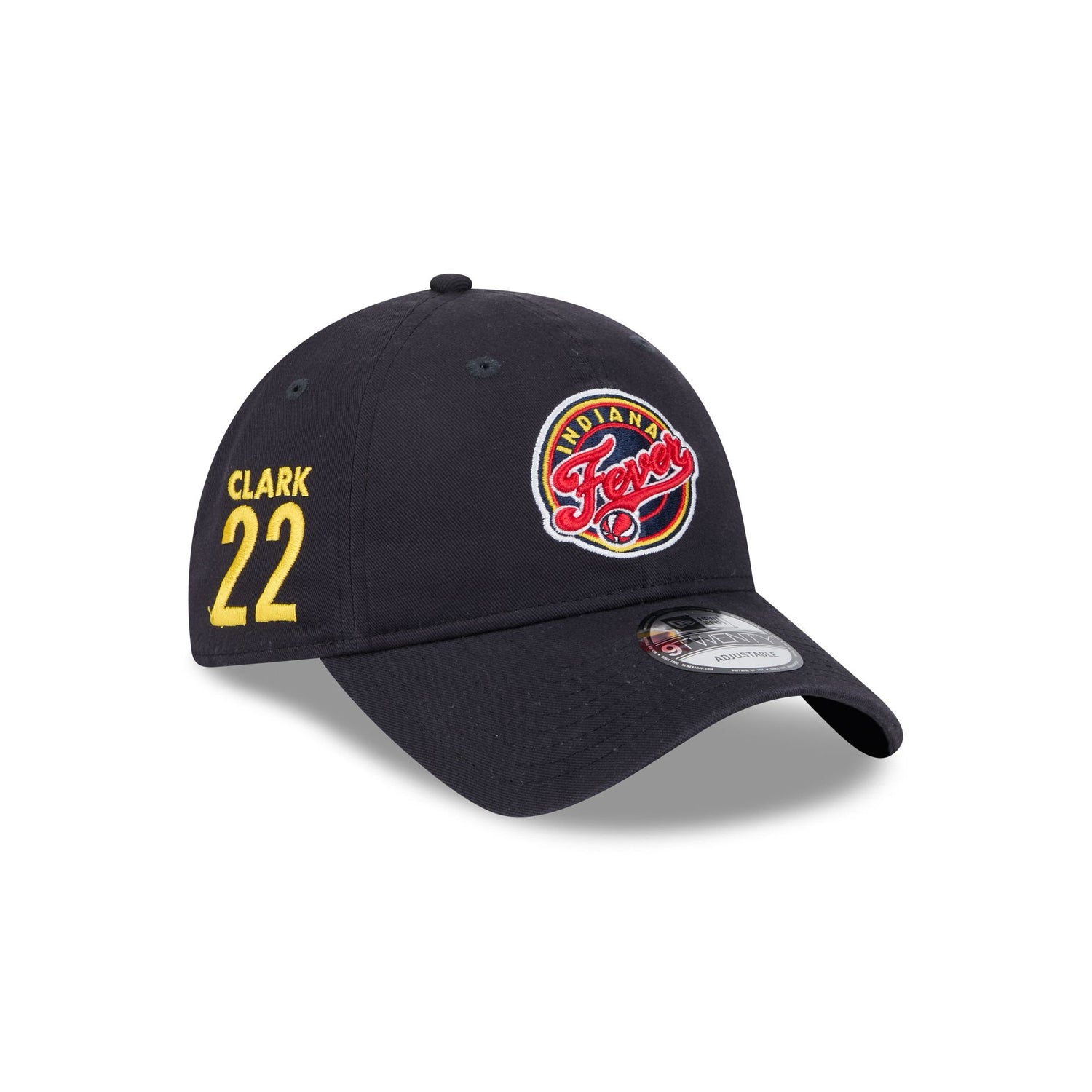 Indiana Fever Caitlin Clark Navy Logo 9TWENTY Adjustable Hat
