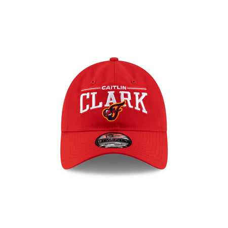 Indiana Fever Caitlin Clark Wordmark Red 9TWENTY Adjustable Hat