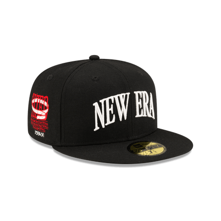 Sized Black 59FIFTY Fitted Hat