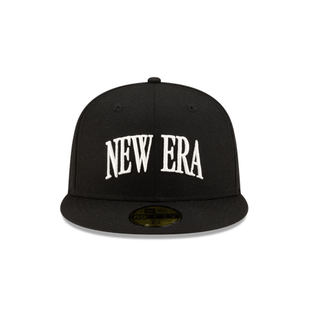 Sized Black 59FIFTY Fitted Hat