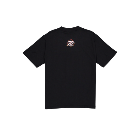 75th Retro Black T-Shirt