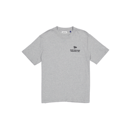 Medallion Graphic Heather Gray T-Shirt