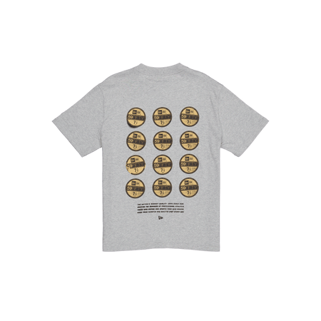 Medallion Graphic Heather Gray T-Shirt