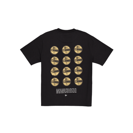 Medallion Graphic Black T-Shirt