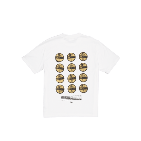 Medallion Graphic Optic White T-Shirt