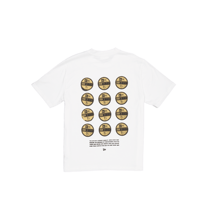 Medallion Graphic Optic White T-Shirt
