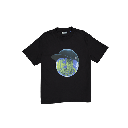 World Graphic Black T-Shirt