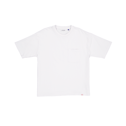 New Era Branded Alden Heavyweight Optic White Pocket T-Shirt