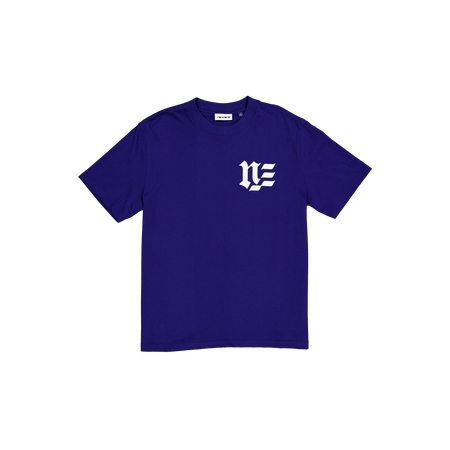 Blackletter Graphic Dark Royal T-Shirt