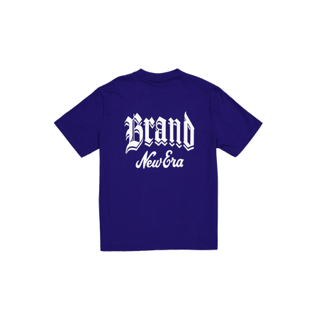 Blackletter Graphic Dark Royal T-Shirt