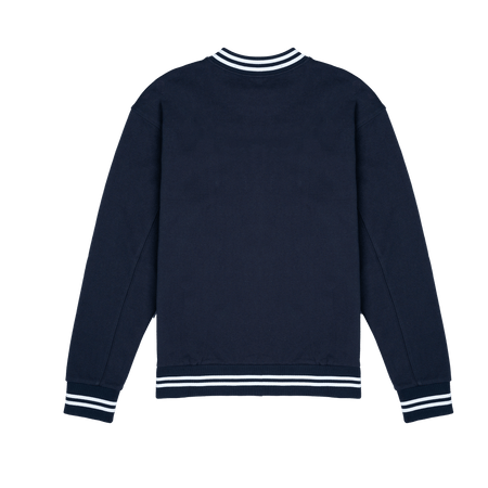 New Era Branded Ombre Navy Crewneck