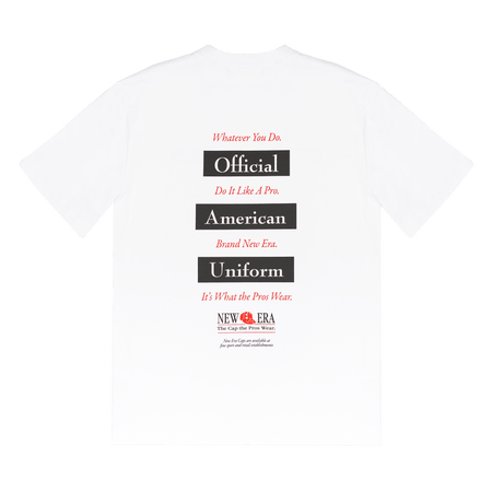 New Era Branded Like A Pro Optic White T-Shirt