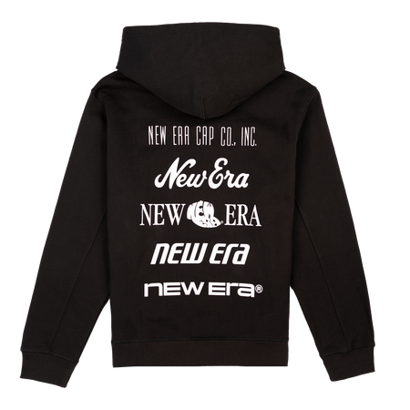 New Era Branded Moniker Black Hoodie