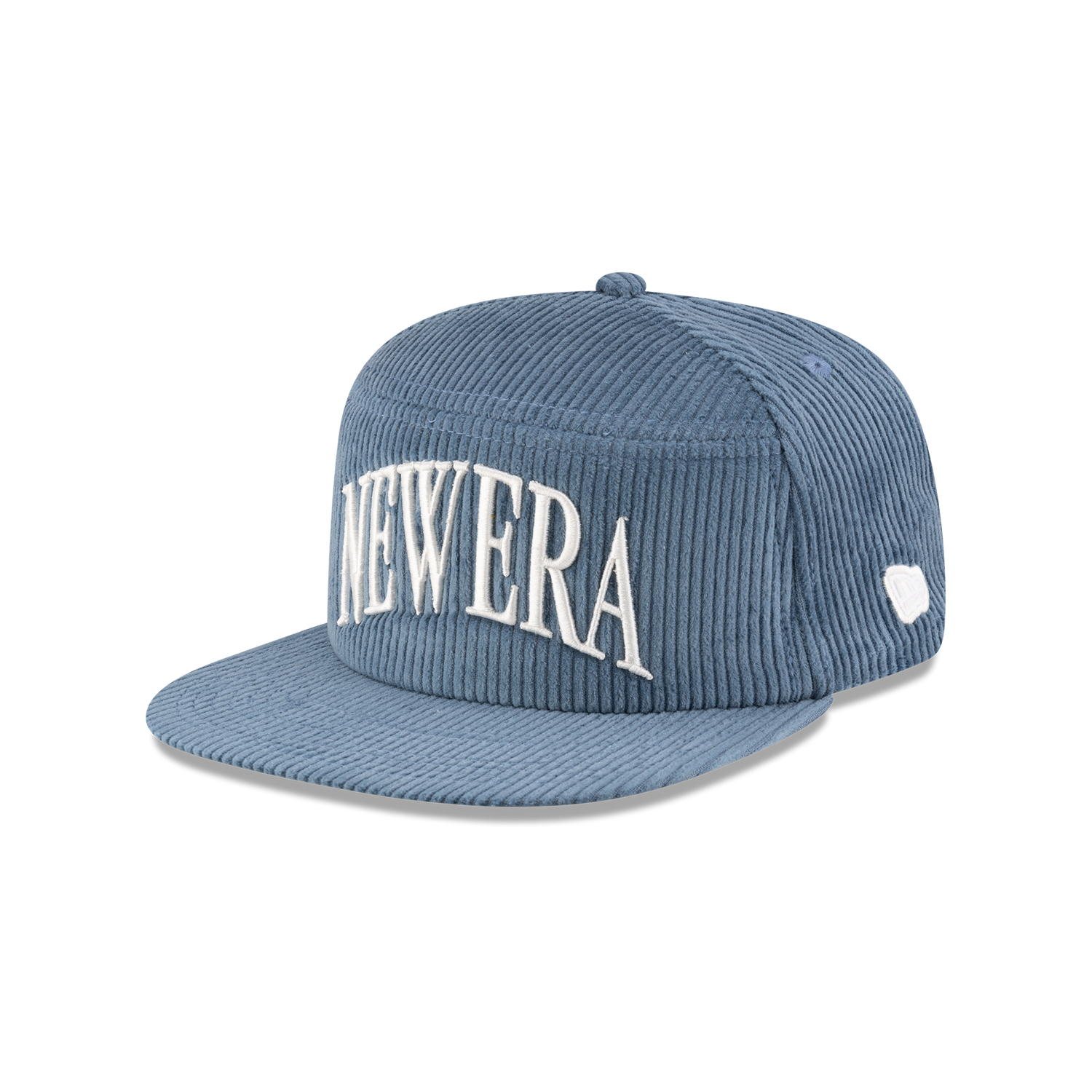 New Era Branded Paragon Corduroy Indigo 9FIFTY Split Panel Snapback Hat