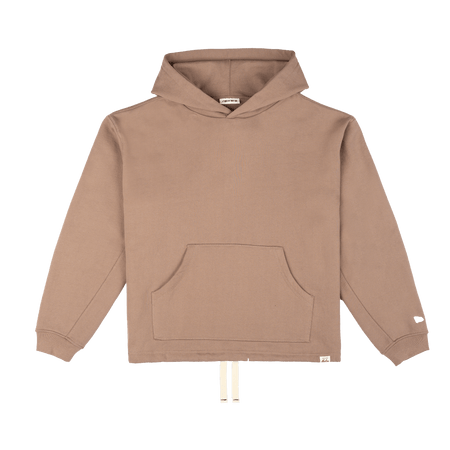New Era Branded Alden Taupe Gray Hoodie